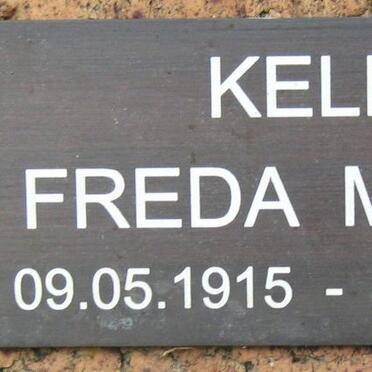 KELLY Freda Muriel 1915-2001
