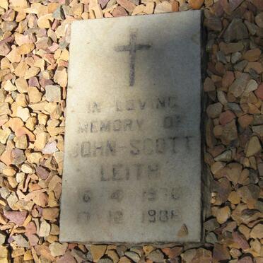 LEITH John-Scott 1970-1988