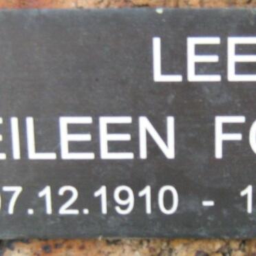 LEE Eileen Foster 1910-1996