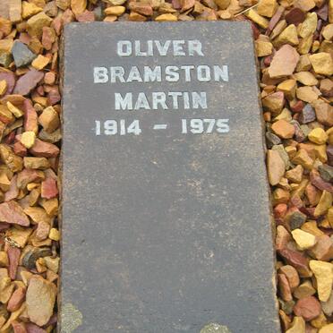MARTIN Oliver Bramston 1914-1975