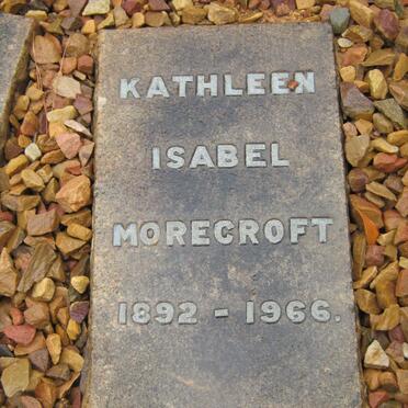 MORECROFT Kathleen Isabel 1892-1966