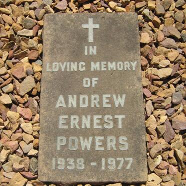 POWERS Andrew Ernest 1938-1977