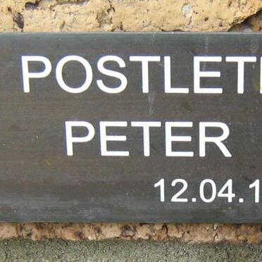 POSTLETHWAITE Peter David -1990