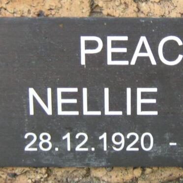 PEACOCK Nellie Louise 1920-1998