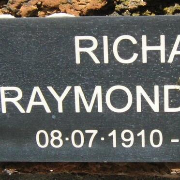RICHARDS Raymond Hedley 1910-1995