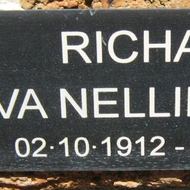 RICHARDS Eva Nellie Elleen 1912-1991