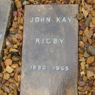 RIGBY John Kay 1880-1965