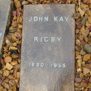 RIGBY John Kay 1880-1965