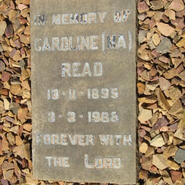 READ Caroline 1895-1988