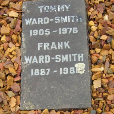 SMITH Frank, WARD 1887-1981 :: WARD-SMITH Tommy 1905-1976