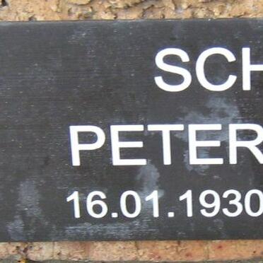 SCHNELL Peter Georg 1930-1999