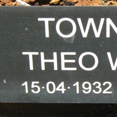 TOWNSEND Theo Walter 1932-1963
