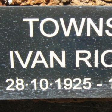 TOWNSEND Ivan Richard 1925-2002