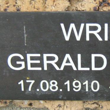 WRIGHT Gerald 1910-1998