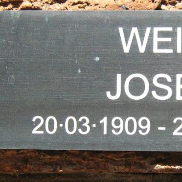 WEIS Josef 1909-1974