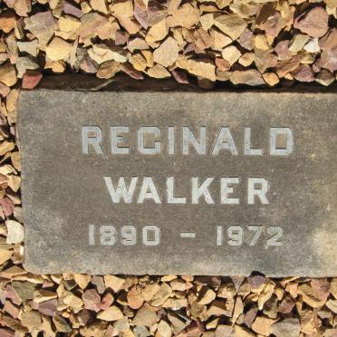 WALKER Reginald 1890-1972