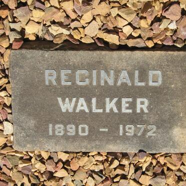 WALKER Reginald 1890-1972