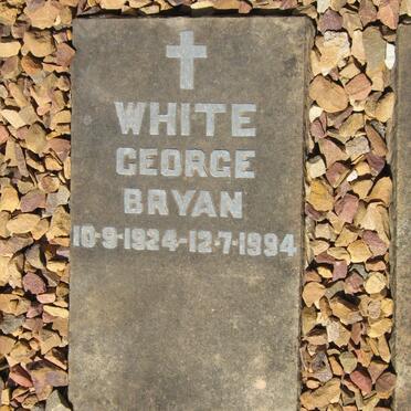 WHITE George Bryan 1924-1994