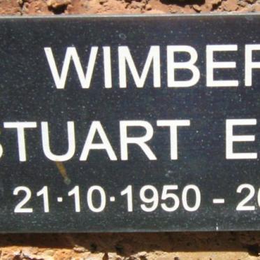 WIMBERLEY Stuart Edward 1950-2001