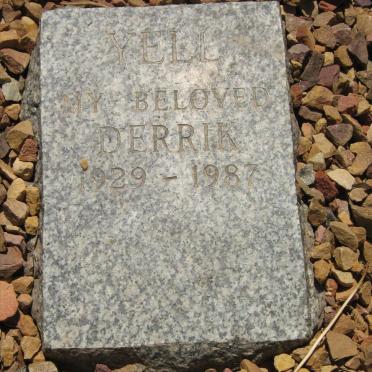 YELL Derrik 1929-1987