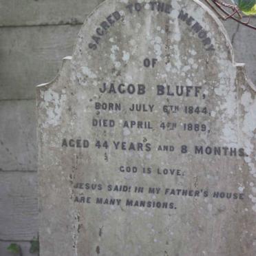 BLUFF Jacob 1844-1889