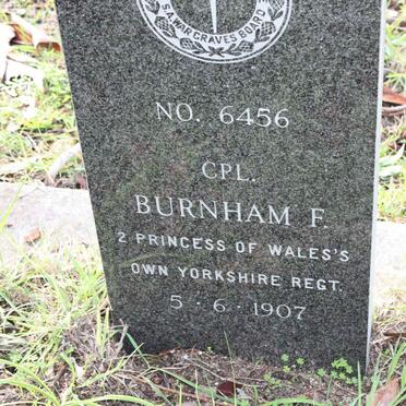 BURNHAM F. -1907