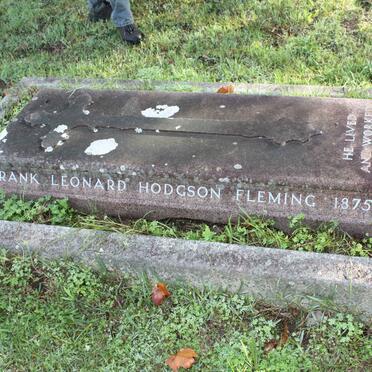 FLEMING Frank Leonard Hodgson 1875-1950 &amp; Kathleen 1881-1949 