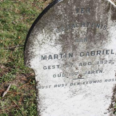 GABRIEL Martin -1922