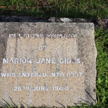 GIBBS Marion Jane -1944