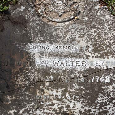 HEATH Walter  -1903