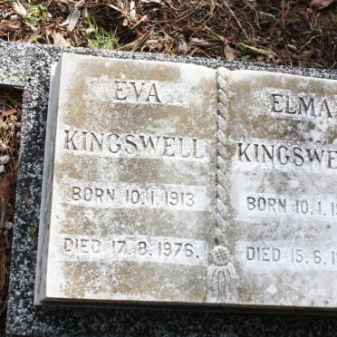 KINGSWELL Eva 1913-1976 :: KINGSWELL Elma 1913-1978