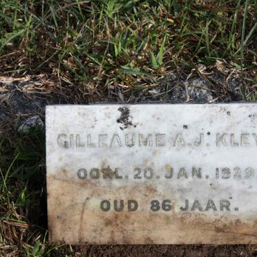 KLEYN Gilleaume A.J. -1929