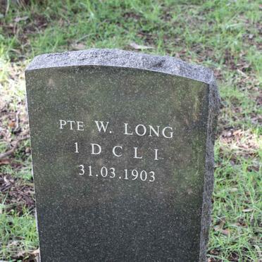 LONG W. -1903