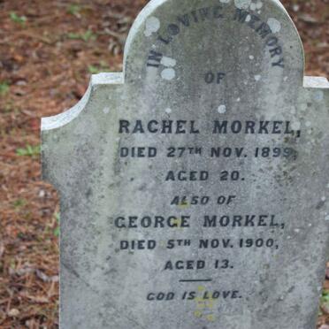 MORKEL  Rachel -1899 :: MORKEL George -1900