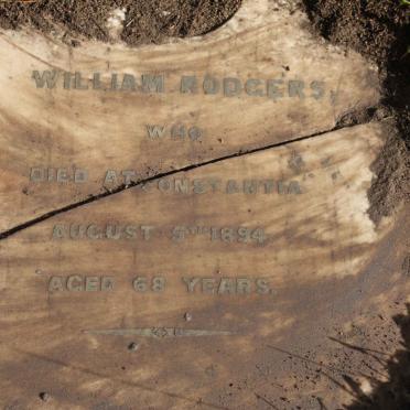 RODGERS William -1894