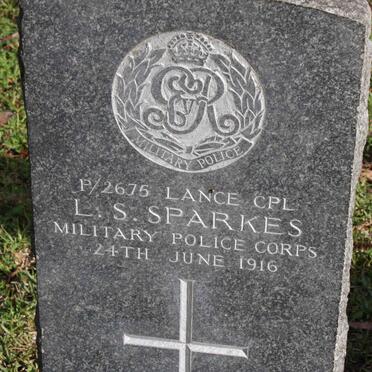 SPARKES L.S.  -1916