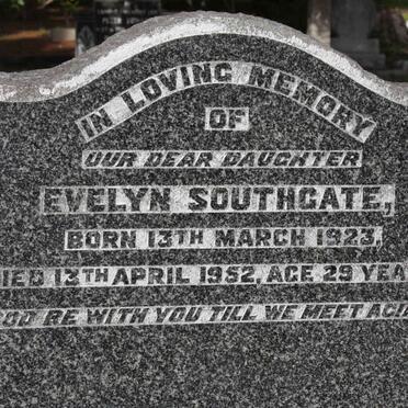 SOUTHGATE Evelyn 1923-1952