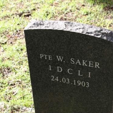 SAKER W. -1903