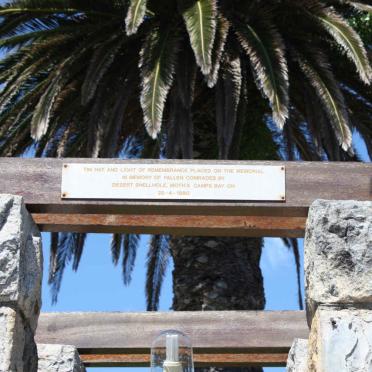 2. Light of Remembrance placed on the Memorial in Memory of Fallen comrades 29.4.1990