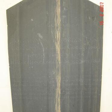 BAM Johannes Andries 1744-1813