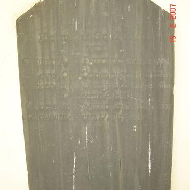 GERMANN Christian Frederik 1739-1819