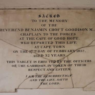 GOODISON Benjamin Croft -1832