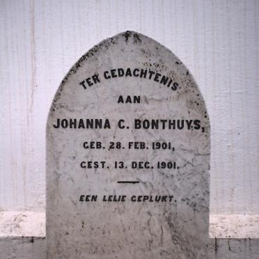 BONTHUYS Johanna C. 1901-1901