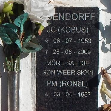 ?ENDORFF J.C. 1953-2009 &amp; P.M. 1957-