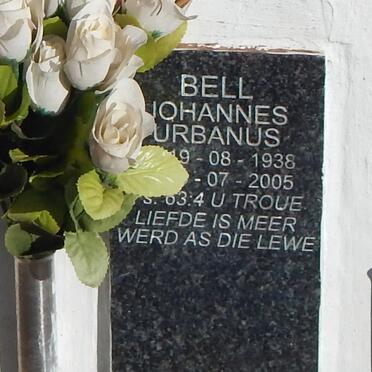 BELL Johannes Urbanus 1938-2005