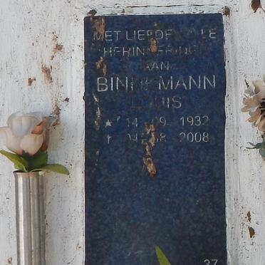 BINDEMANN Louis 1932-2008