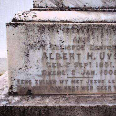 UYS Albert H. 1851-1908
