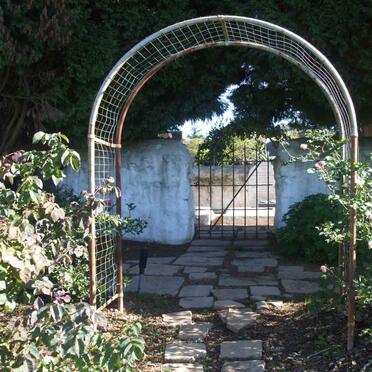 3. Cemetery entrance in 2009