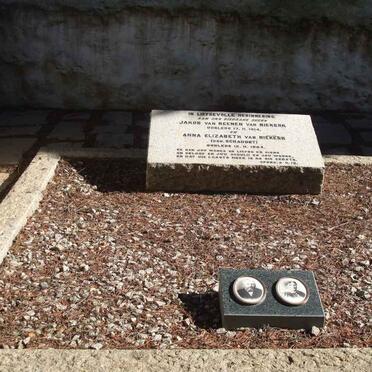 NIEKERK Jakob Van Reenen, van -1914 &amp; Anna Elizabeth SCHABORT -1943 