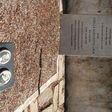 SCHABORT Petrus Johannes  1804-1880 &amp; Sibella Margaretha LOUW 1818-1892